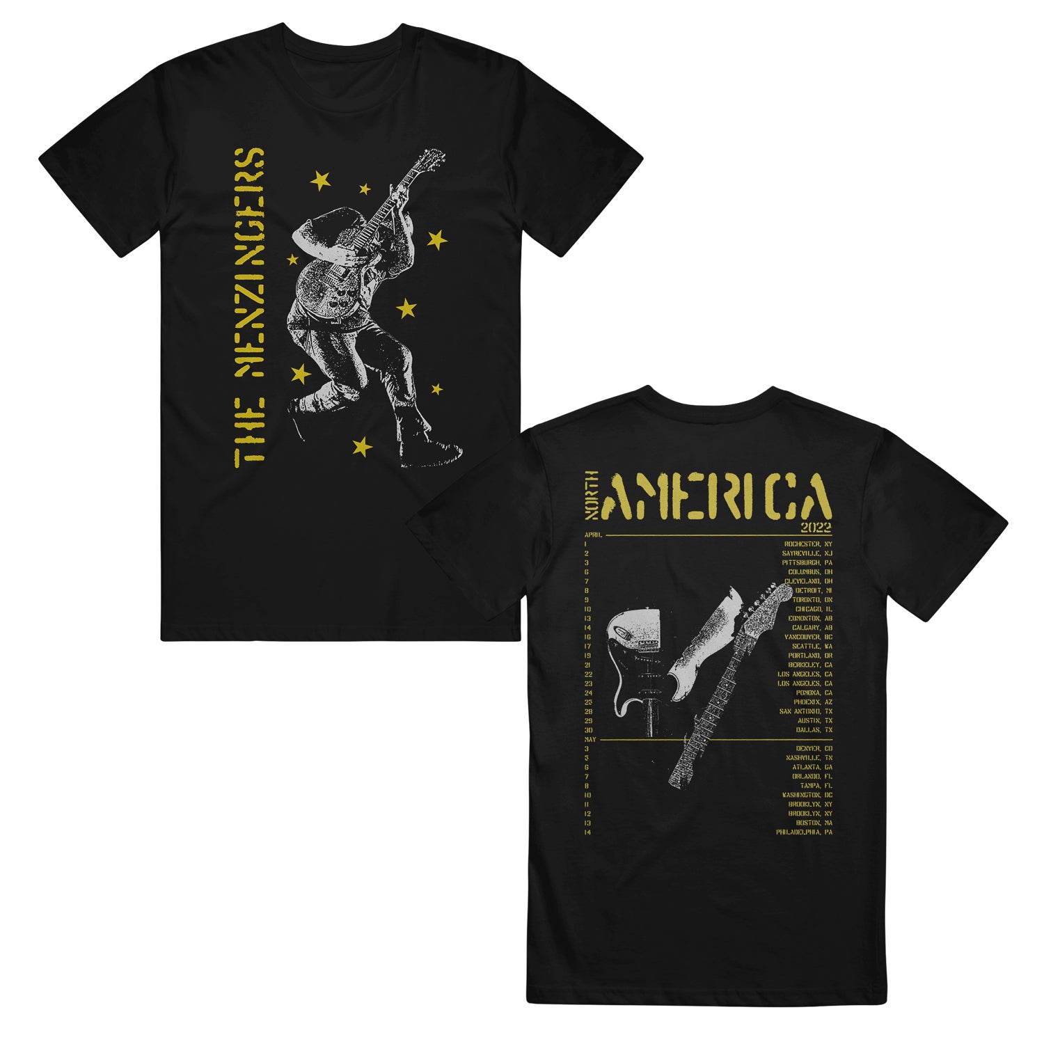 North America Spring Tour 2022 T-Shirt – The Menzingers